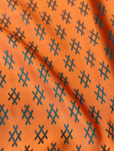 Load image into Gallery viewer, Rust Handwoven Pure Mashru Silk Banarasi Saree
