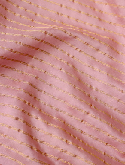 Pink Handwoven Pure Kataan Silk Banarasi Saree