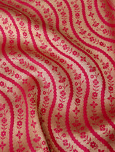 Load image into Gallery viewer, Candy Apple Red Handwoven Pure Kataan Silk Banarasi Saree
