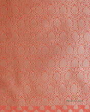 Load image into Gallery viewer, Peach Butidar Handwoven Chanderi Silk Two Piece Set
