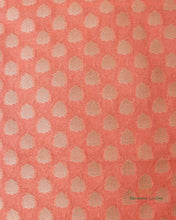 Load image into Gallery viewer, Peach Butidar Handwoven Chanderi Silk Two Piece Set
