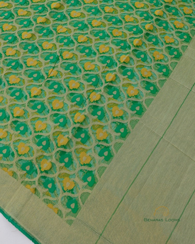 Red Handwoven Pure Dupion Silk Unstitched Suit Set