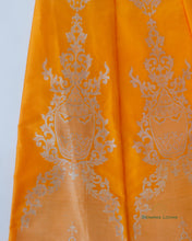 Load image into Gallery viewer, (Only Panels)Handwoven Pure Kataan Silk Yellow Banarasi Lehenga
