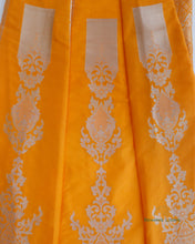 Load image into Gallery viewer, (Only Panels)Handwoven Pure Kataan Silk Yellow Banarasi Lehenga
