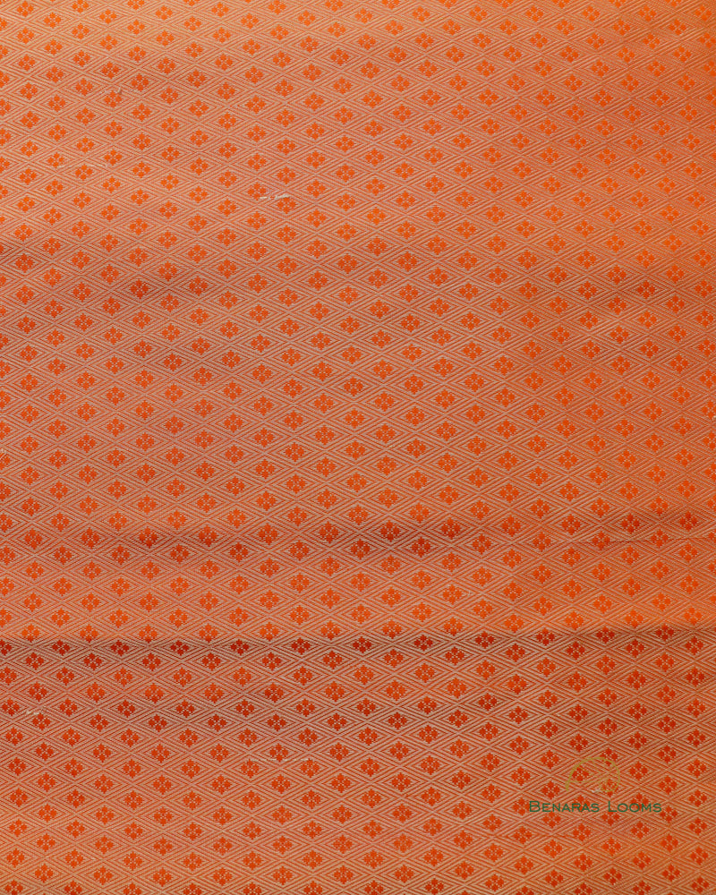 Green Handwoven Pure Kataan Silk Kadhua Jangla Banarasi Saree With Meenakari