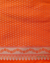 Load image into Gallery viewer, PRE-ORDER:Green Handwoven Pure Kataan Silk Kadhua Jangla Banarasi Saree
