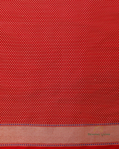 Rangkaat Handwoven Pure Kataan Silk Kadhua Benarasi Saree