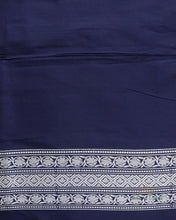 Load image into Gallery viewer, PRE-ORDER:Navy Blue Handwoven Pure Silk Shikargah Banarasi Saree
