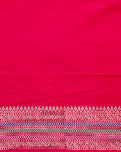 Handwoven Pure Kataan Silk Kadhua Buti Banarasi Saree