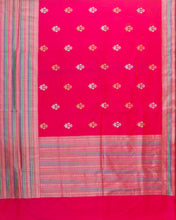 Load image into Gallery viewer, Handwoven Pure Kataan Silk Kadhua Buti Banarasi Saree
