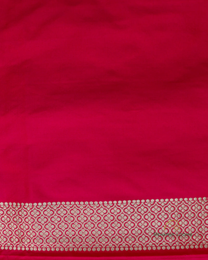 Handwoven Pure Kataan Silk Kadhua Buti Shikaargah Benarasi Saree