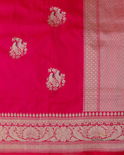 Load image into Gallery viewer, Handwoven Pure Kataan Silk Kadhua Buti Shikaargah Benarasi Saree
