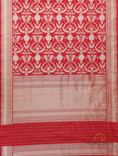 Load image into Gallery viewer, Red Handwoven Pure Silk Banarasi Saree
